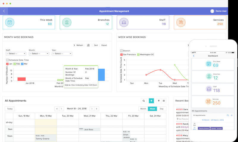 Zoho booking