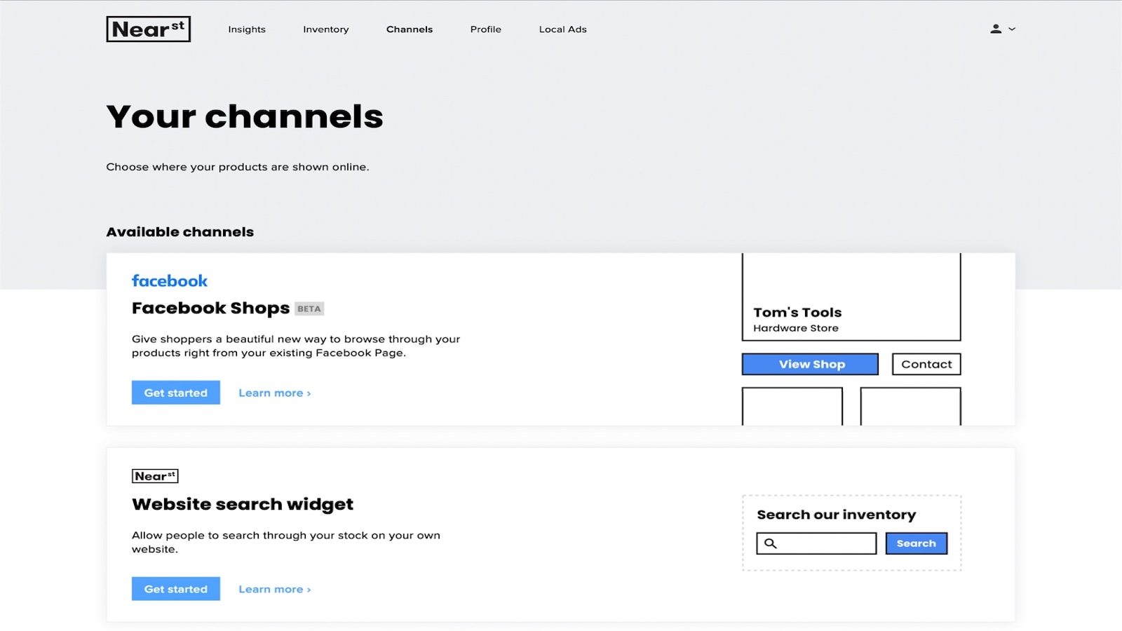 NearSt channels