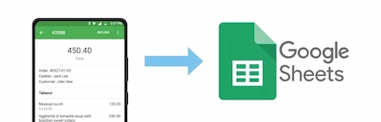 How to Export Receipts Automatically to Google Sheets