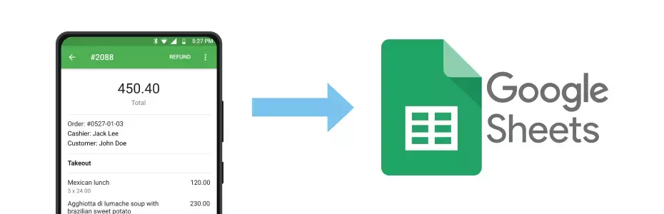 How to Export Receipts Automatically to Google Sheets