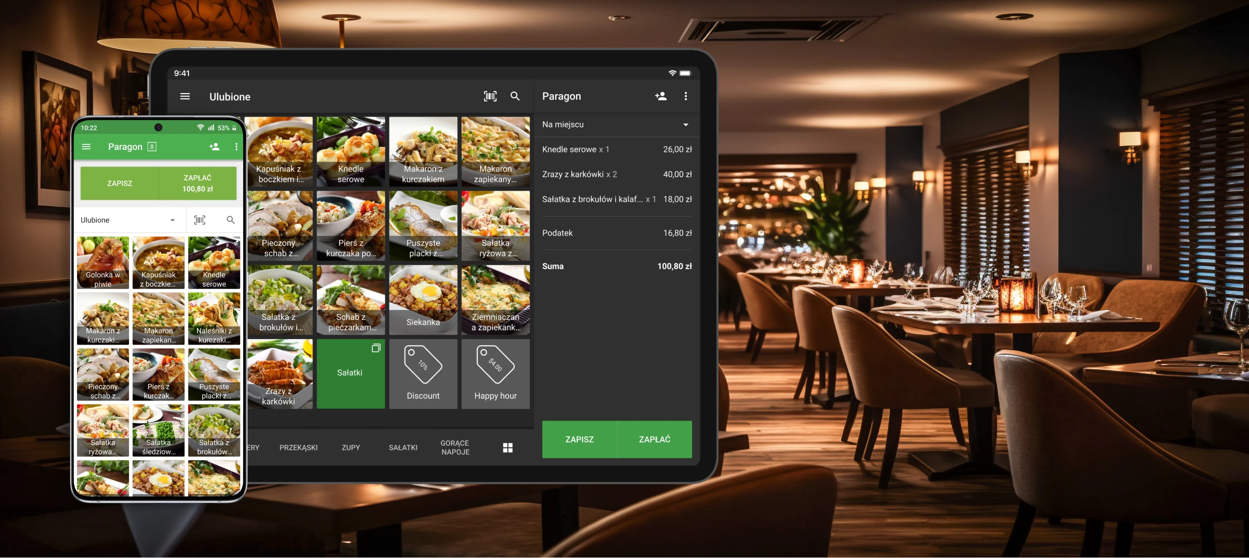 System POS dla restauracji na Loyverse POS