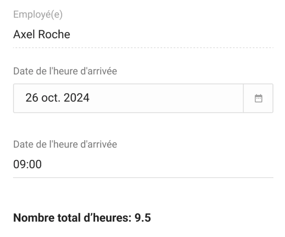 Gérez vos employés