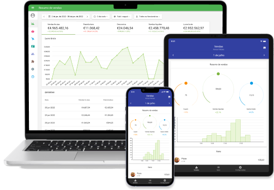 Relatórios analíticos de vendas para  Loyverse PDV 