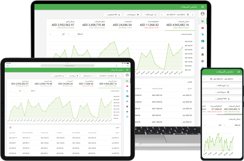 تعقب المبيعات الخاصة بك Loyverse POS app